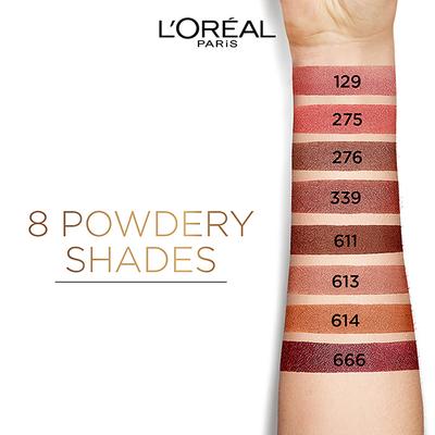 Loreal Paris Color Riche Intense Volume Matte Lipstick - 276 La Leather Liberated 1.8 gm - Lipsticks