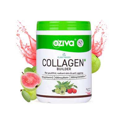 Oziva Collagen Builder for Anti-Ageing and Skin Radiance with Vitamin C, Guavaglow 250 gm - General Health