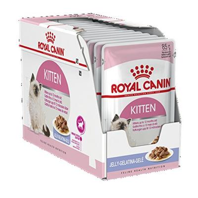 Royal Canin Kitten Cat food - Chunks in Jelly (Pack of 12 X 85 gm) 1's - Petfood