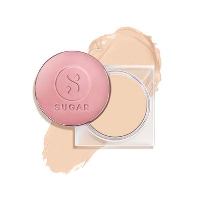 Sugar Cosmetics Mettle Cream To Powder Foundation 07 Vanilla Latte (Fair, Golden Undertone) 15 gm - Foundation