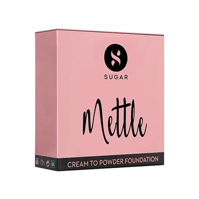Sugar Cosmetics Mettle Cream To Powder Foundation 07 Vanilla Latte (Fair, Golden Undertone) 15 gm - Foundation