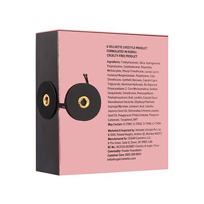 Sugar Cosmetics Mettle Cream To Powder Foundation 07 Vanilla Latte (Fair, Golden Undertone) 15 gm - Foundation