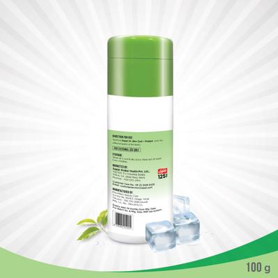 Sapat Dr.Skin Natural Cooling + Anti-Fungal Powder 100 gm - Skin Infections - T