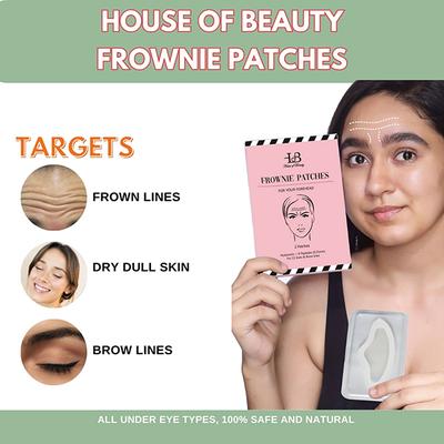 House Of Beauty Frownie Patches 1's - Masks & Peels