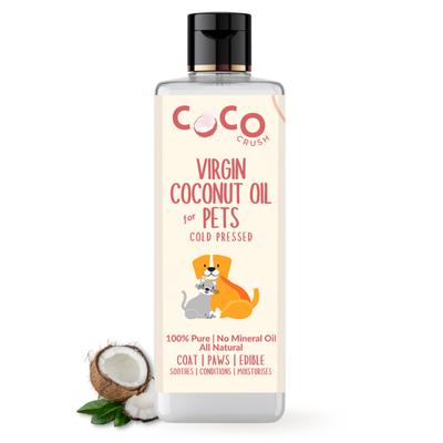 Coco Crush Cold Pressed Pets Virgin Coconut Oil 50 ml - Pet Grooming