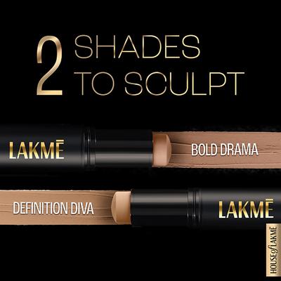 Lakme Facelift Multislayer Contour Stick -10 Defindiva-Netrallight 13 gm - Contour