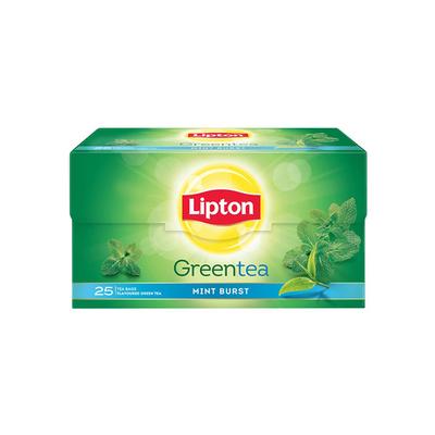 Lipton Mint Burst Green Tea Bags 25's - Teas