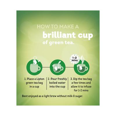 Lipton Mint Burst Green Tea Bags 25's - Teas