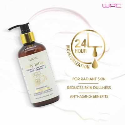 WPC Moisturizing Body Lotion - Vitamin C & Honey 300 ml - Lotions & Creams