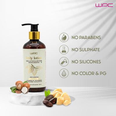 WPC Moisturizing Body Lotion - Shea & Coco Butter 300 ml - Lotions & Creams