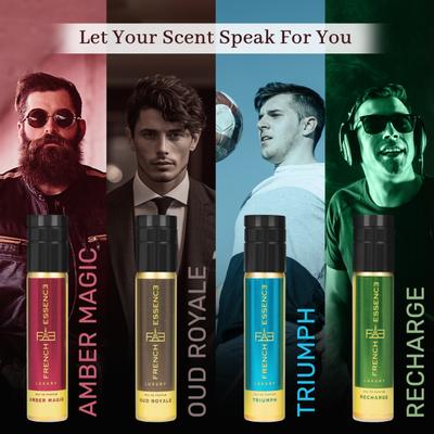 French Essence Gift Set - Eua De Parfume (Grace +Aura + Enchante + Bloom) ( Pack Of 4 x 30 ml) 1's - Perfumes (Edt/Edp)