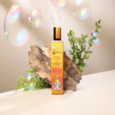 Bones n Paws 2 In 1 Conditioning Shampoo - RoseMary & Eucalyptus 200 ml - Pet Grooming