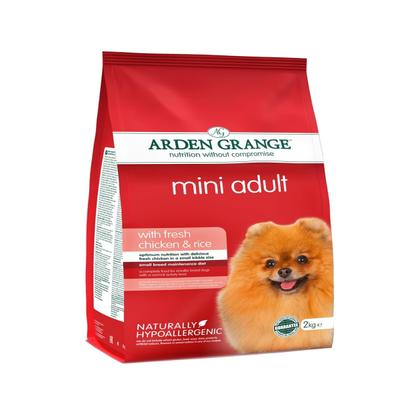 Arden Grange Adult (Mini Breed) Dry Dog Food - Fresh Chicken & Rice 2 kg - Petfood