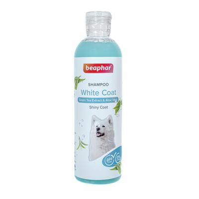 Beaphar White Coat With Green Tea Extract & Aloe Vera Shampoo 250 ml - Pet Grooming