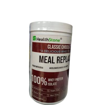 HealthStone Meal Replacer 100% Whey Protein Isolate Powder - Classic Chocolate 400 g - Whey Proteins