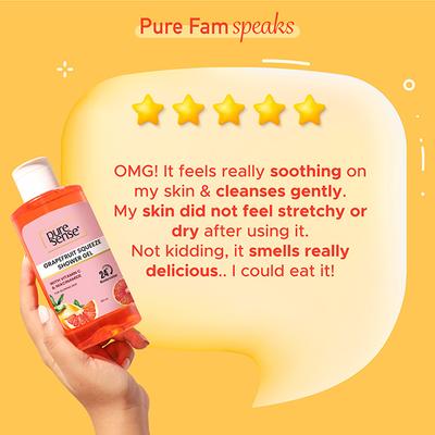 Pure Sense Freesia and Musk Whitening Deodorant with Glycolic Acid and Niacinamide for Women 150 ml - Shower Gels & Body Wash