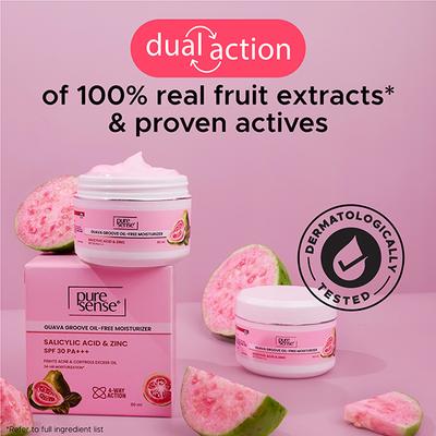 Pure Sense Grapefruit Squeeze Face Wash Reveals Radiant Glow for Men and Women 100 ml - Face Moisturizers