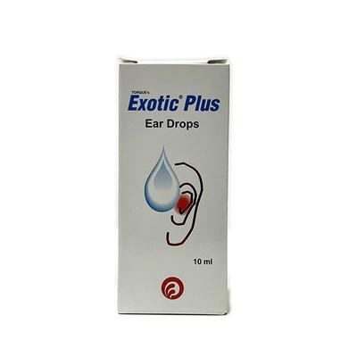 EXOTIC PLUS Ear Drops 10ml - Ear Conditions-EAA