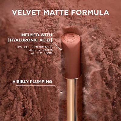 Loreal Paris Color Riche Intense Volume Matte Lipstick - 590 Le Nude Assertive 32.5 gm - Lipsticks