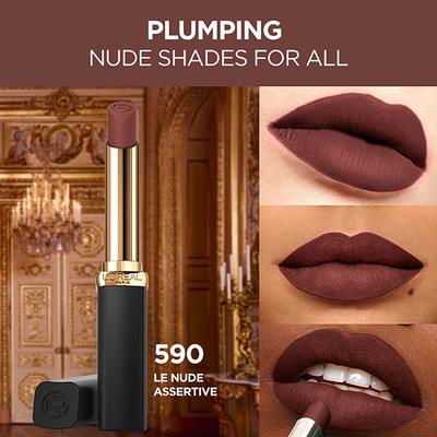 Loreal Paris Color Riche Intense Volume Matte Lipstick - 590 Le Nude Assertive 32.5 gm - Lipsticks