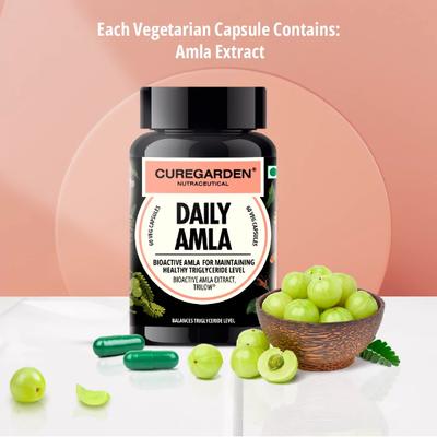 CureGarden Daily Amla Veg Capsules 60's - General Health