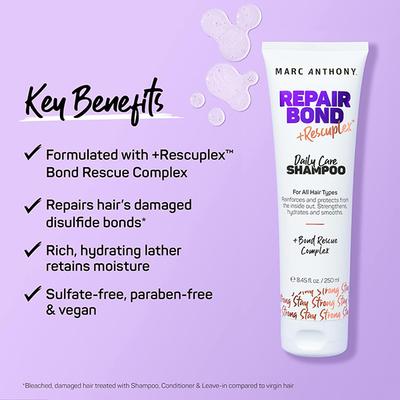 Marc Anthony Repair Bond +Rescueplex Daily Care Shampoo 227 ml - Shampoos