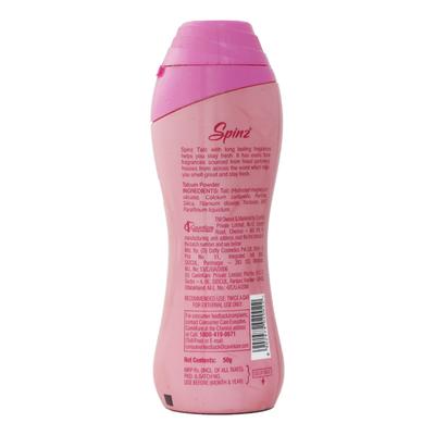 SPINZ EXOTIC TALCUM POWDER 50G - Talcum Powders