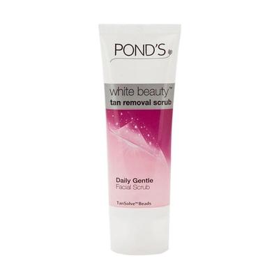 Pond's White Beauty Tan Removal Face Scrub Face Wash 100 gm - Face Scrubs