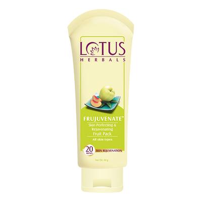 Lotus Herbals Frujuvenate Skin Perfecting Rejuvenating Fruit Pack 60 gm - Face Creams