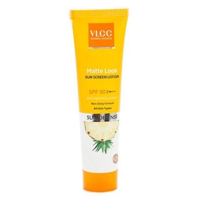 VLCC MATTE LOOK SPF 30 SUN SCREEN CREAM(LOTION) 60GM - Face Sunscreen