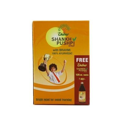 Dabur Shankh Pushpi Syrup 225 ml - Speciality Medicines