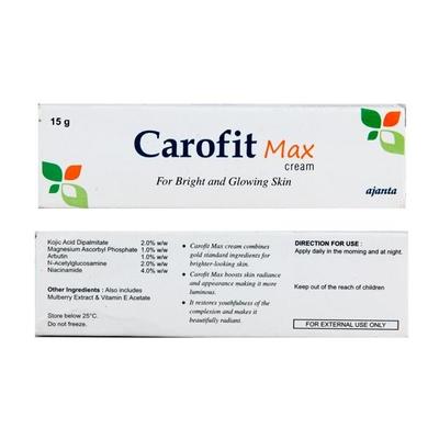 Carofit Max Cream 15gm - Hyperpigmentation-Oth