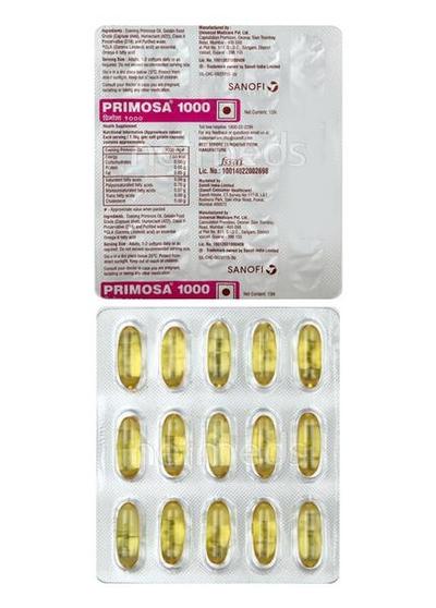 Primosa 1000 Capsule 15'S (N) - Supplements-Sup