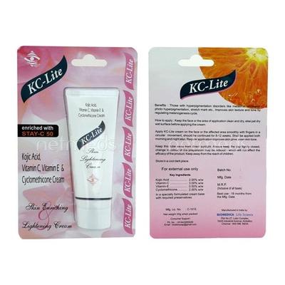 KC Lite Skin Lightening Cream 20gm - Hyperpigmentation-Emo
