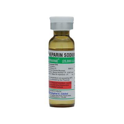 Beparine 25000IU Injection 5ml - Blood Clot-Ant