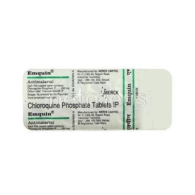 Emquin 250mg Tablet 10'S - Malarial