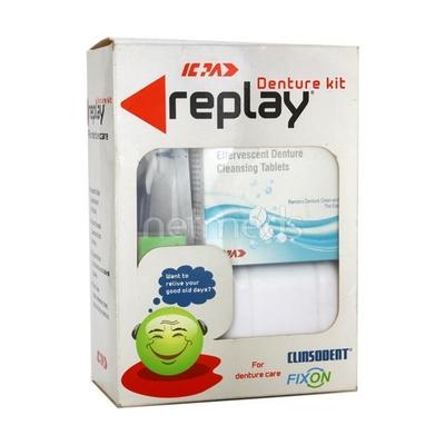Replay Denture Kit 1's - Oral Care - P-Mou