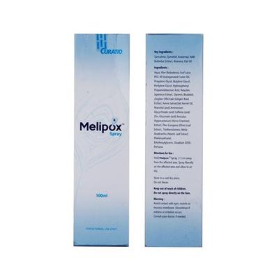 Melipox Spray 100ml - Skin Infections-Oth