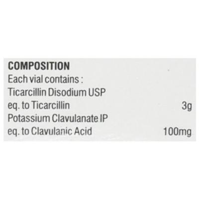 TICARNIC 3.1GM INJECTION - Bacterial Infections-Pen