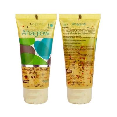 Ahaglow Face Wash Gel 50gm (N) - Cleanser-Emo