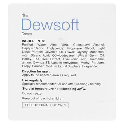 NEW Dewsoft Cream 50gm - Dry Skin-Emo