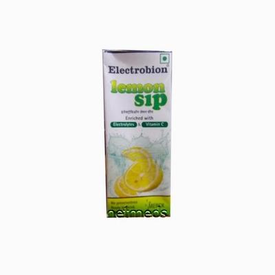 Electrobion Lemon Sip Liquid 200ml - Supplements-Sup