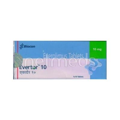Evertor 10mg Tablet 10'S - Auto Immune Disease-Imm