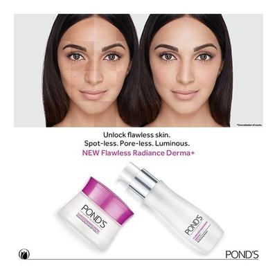 Pond's Flawless Radiance Derma+ Mattifying SPF 15 PA+++ Day Cream 50 gm - Night Cream