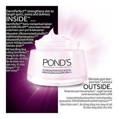 Pond's Flawless Radiance Derma+ Mattifying SPF 15 PA+++ Day Cream 50 gm - Night Cream