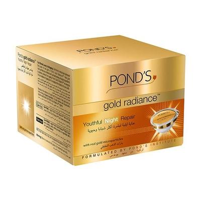 Ponds Gold Radiance Youthful Night Repair Cream 50 gm - Night Cream
