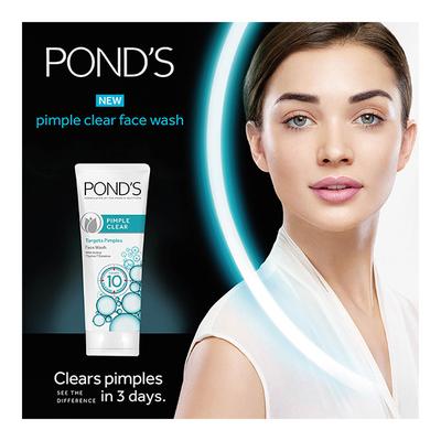 POND'S Pimple Clear Face Wash 50 gm (N) - Face Wash & Cleansers