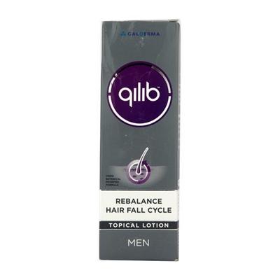 Qilib Rebalance Hair Fall Cycle Men Lotion 80ml - Hair Loss-Oth