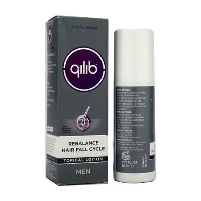 Qilib Rebalance Hair Fall Cycle Men Lotion 80ml - Hair Loss-Oth