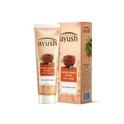 Lever Ayush Natural Fairness Saffron Face Cream 50 gm - Face Creams